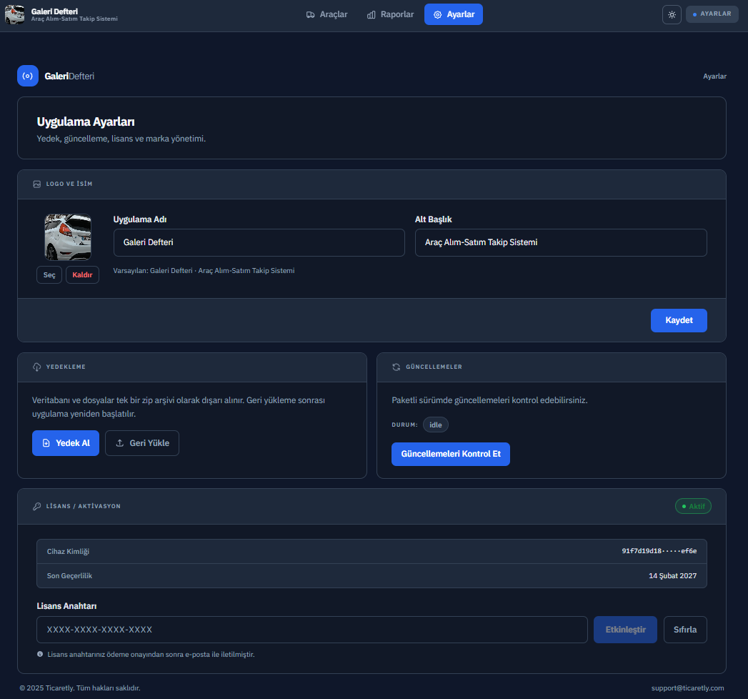 Galeri Defteri | Galeriler İçin Akıllı Yönetim Yazılımı küçük görsel 4